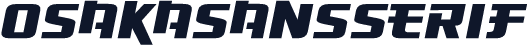 OsakaSansSerif