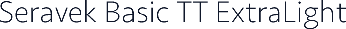 Seravek Basic TT ExtraLight