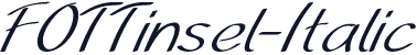FOTTinsel-Italic