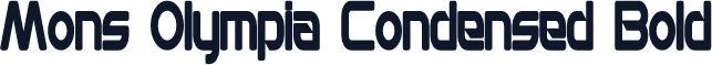 Mons Olympia Condensed Bold