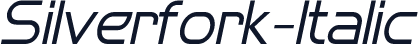 Silverfork-Italic