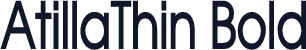 AtillaThin Bold