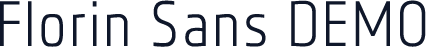 Florin Sans DEMO