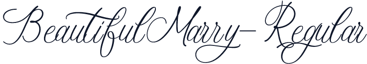 BeautifulMarry-Regular