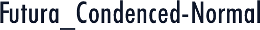 Futura_Condenced-Normal