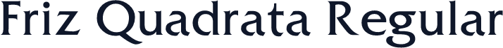 Friz Quadrata Regular