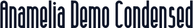 Anamelia Demo Condensed