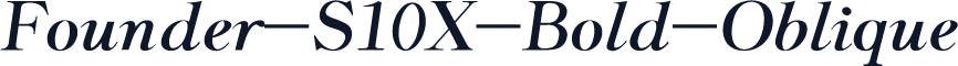 Founder-S10X-Bold-Oblique
