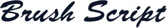Brush Script