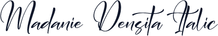 Madanie Densita Italic