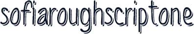 SofiaRoughScriptOne