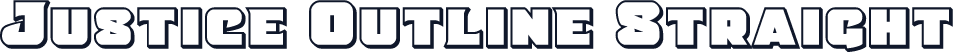 Justice Outline Straight