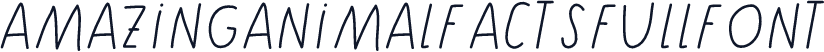 AMAZINGANIMALFACTSFULLFONT