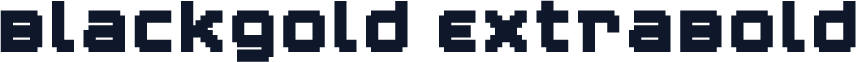 Blackgold ExtraBold