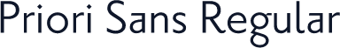 Priori Sans Regular
