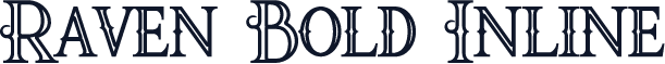 Raven Bold Inline