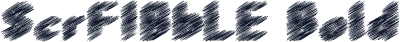 ScrFIBbLE Bold