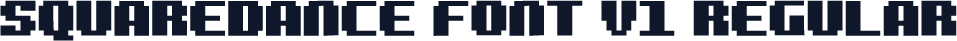 Squaredance Font V1 Regular