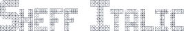 Sheff Italic