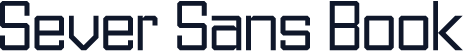 Sever Sans Book