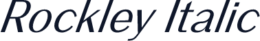 Rockley Italic