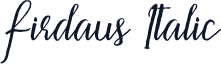 Firdaus Italic