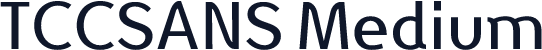TCCSANS Medium