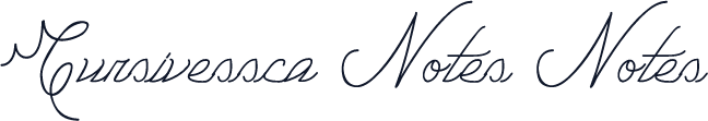 Cursivessca Notes Notes