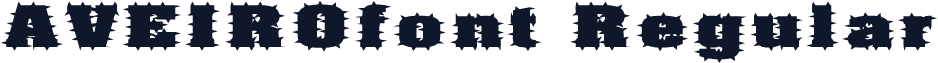 AVEIROfont Regular