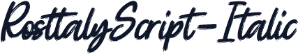 RosttalyScript-Italic
