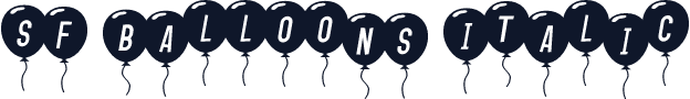 SF Balloons Italic