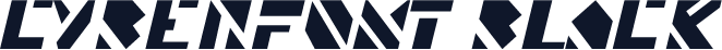 CyberFont Black