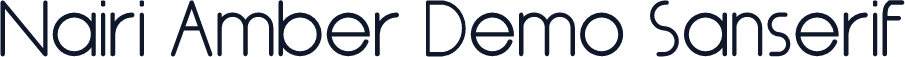 Nairi Amber Demo Sanserif