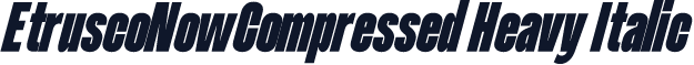 EtruscoNowCompressed Heavy Italic