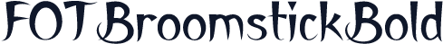 FOTBroomstickBold