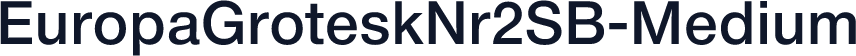 EuropaGroteskNr2SB-Medium
