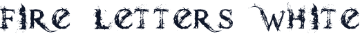 Fire Letters White