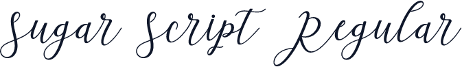 Sugar Script Regular