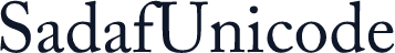 Sadaf Unicode