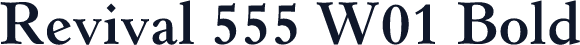 Revival 555 W01 Bold