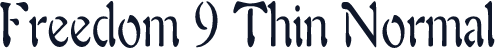 Freedom 9 Thin Normal