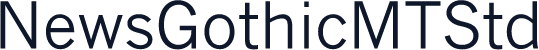 NewsGothicMTStd