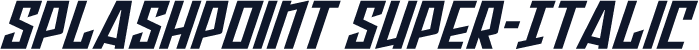 Splashpoint Super-Italic