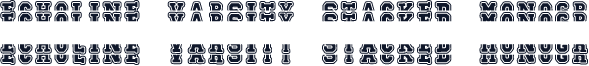 Echoline Varsity Stacked Monogr