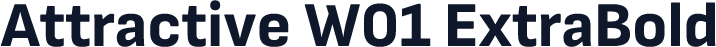 Attractive W01 ExtraBold