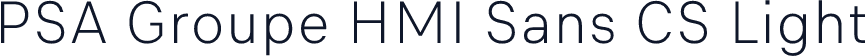 PSA Groupe HMI Sans CS Light