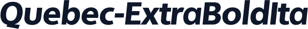 Quebec-ExtraBoldIta