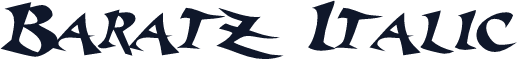 Baratz Italic