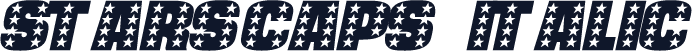 StarsCaps Italic