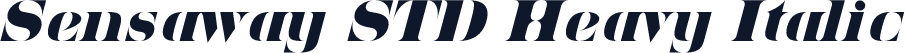 Sensaway STD Heavy Italic